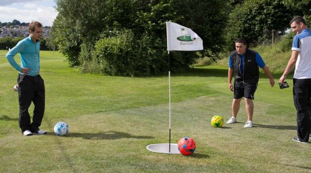 Footgolf at Lexden Wood in Colchester, Essex