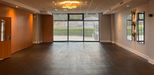 Dressed function room at Lexden Wood